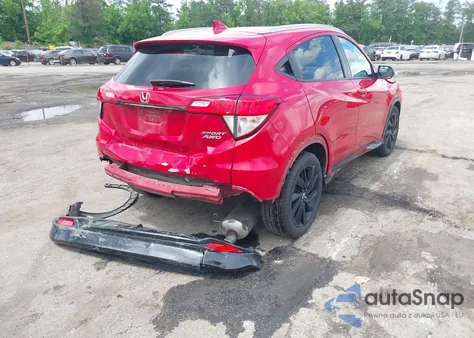 2022 Honda Hr-V Awd Sport из США, поврежденный, VIN 3CZRU6H11NM726007